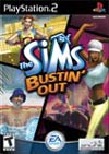 The Sims Bustin' Out for PlayStation 2 (PS2) Box Art