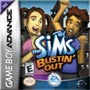 The Sims Bustin' Out for Game Boy Advance (GBA) Box Art