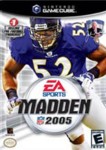Madden NFL 2005 for GameCube Box Art