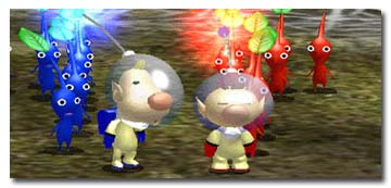 Here we see a nice variety of Pikmin.