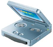 Artic Blue GBA SP Pic 3